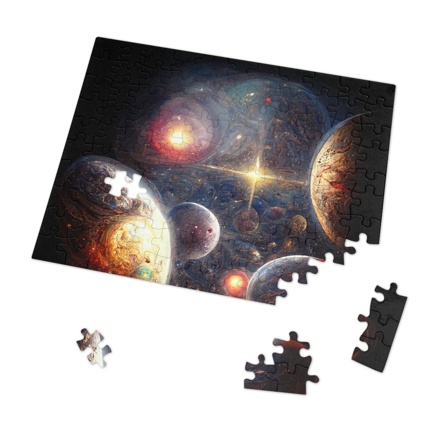 Cosmos Series 27 Worlds Jigsaw Puzzle (252, 500,1000-Piece)