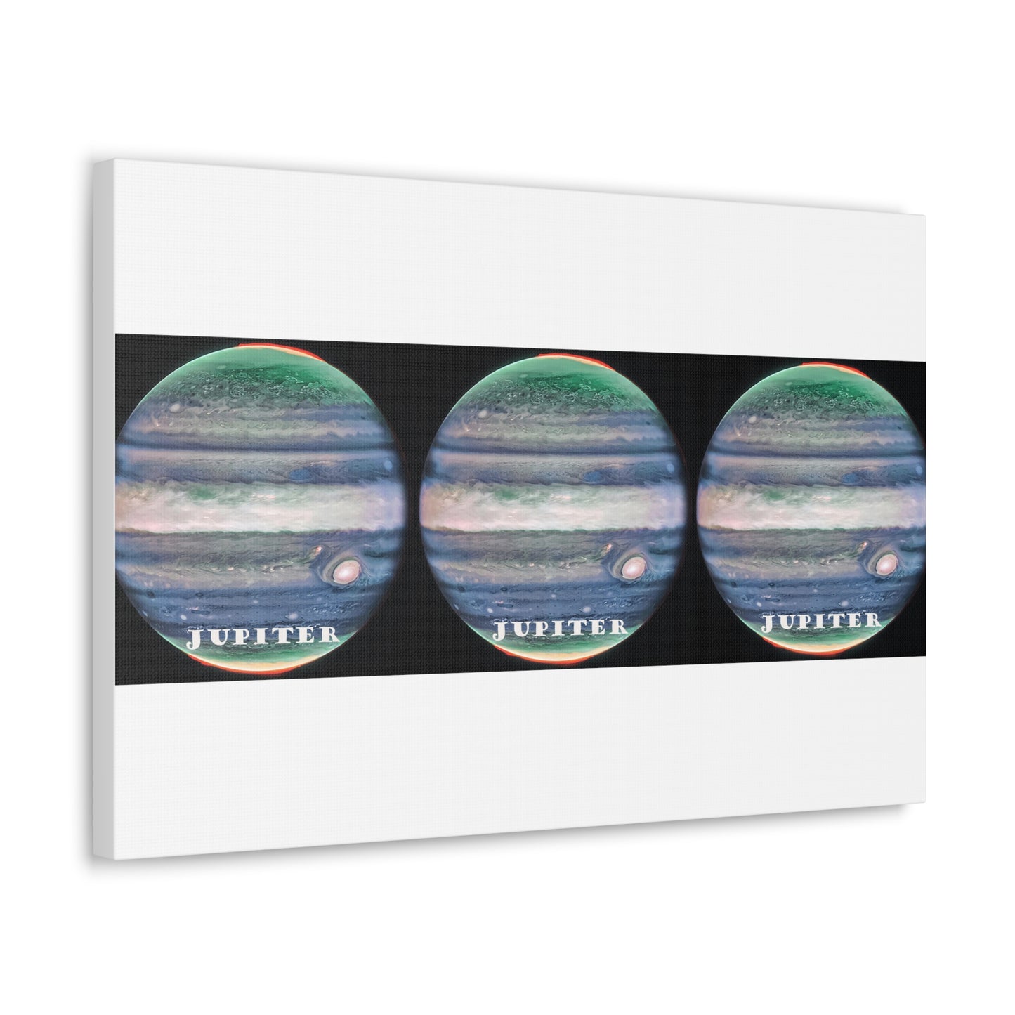 Unveiling Jupiter's Majesty: Cosmos Series Canvas Print