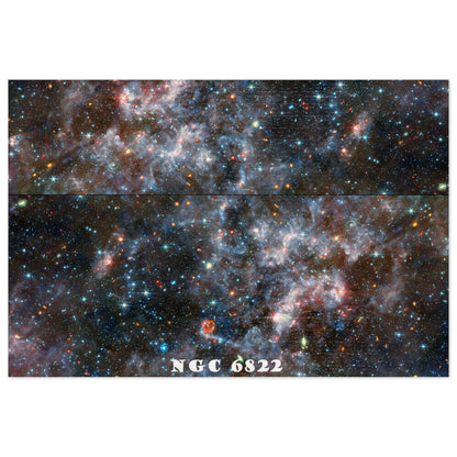 Cosmos Series 21 Thousands of Galaxies  NGC 6822 Jigsaw Puzzle ( 500,1000-Piece)