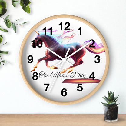 The Magic Pony  Clock Wall Clock Home Use!!