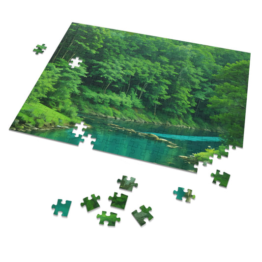 Forest for the Trees Puzzle: Lose Yourself in Nature's Beauty( 252, 500,1000-Piece)