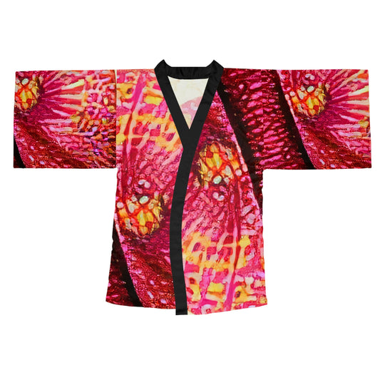 Sophisticated Cosmopolitan Series (U) Long Sleeve Kimono Robe 🌸