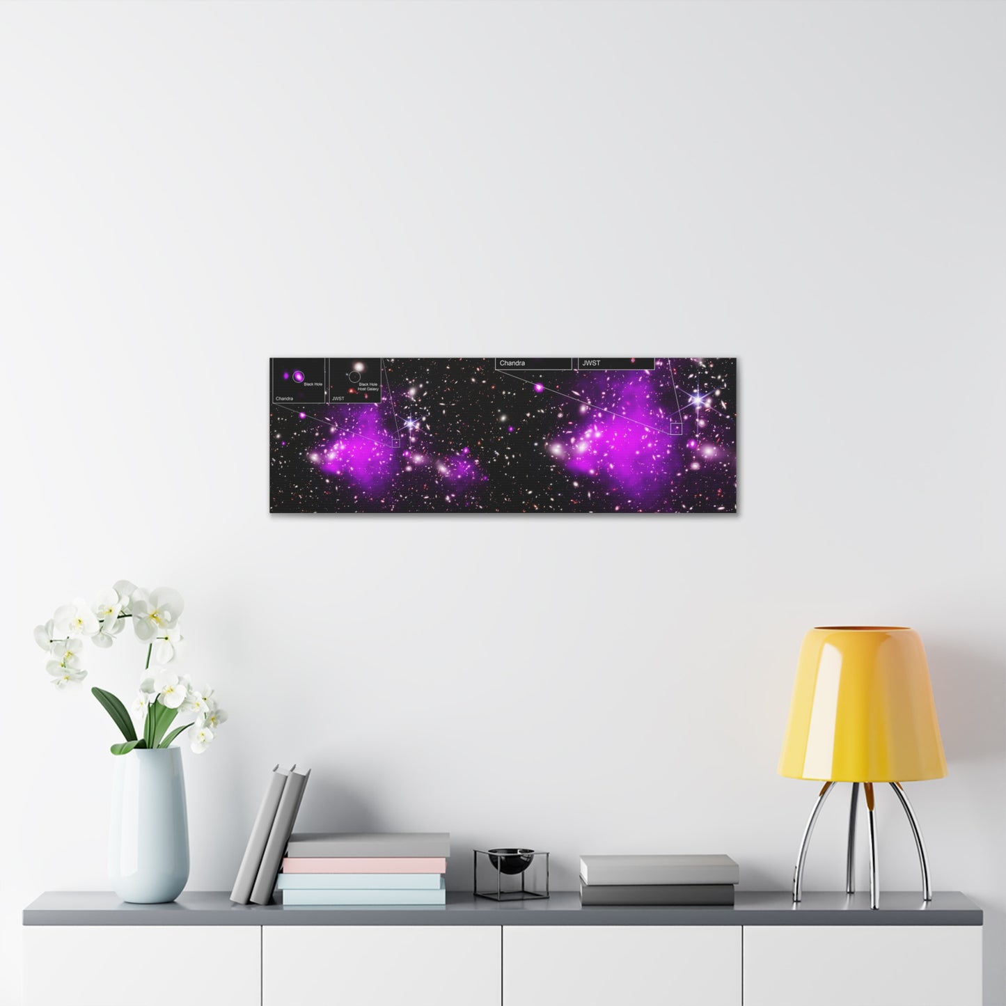 Explore the Cosmic Depths: Cosmos Series 8 Canvas Print