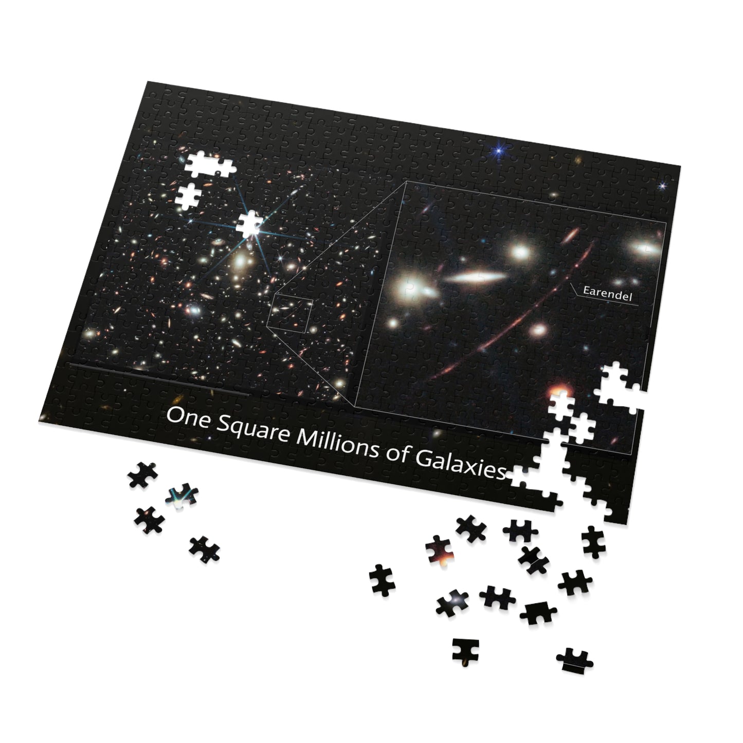 Worlds Without End! Millions of Galaxies Jigsaw Puzzle ( 500,1000-Piece)