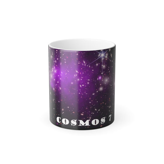 Magical Mug: Cosmos 7 Reveals the Universe with Heat 11oz