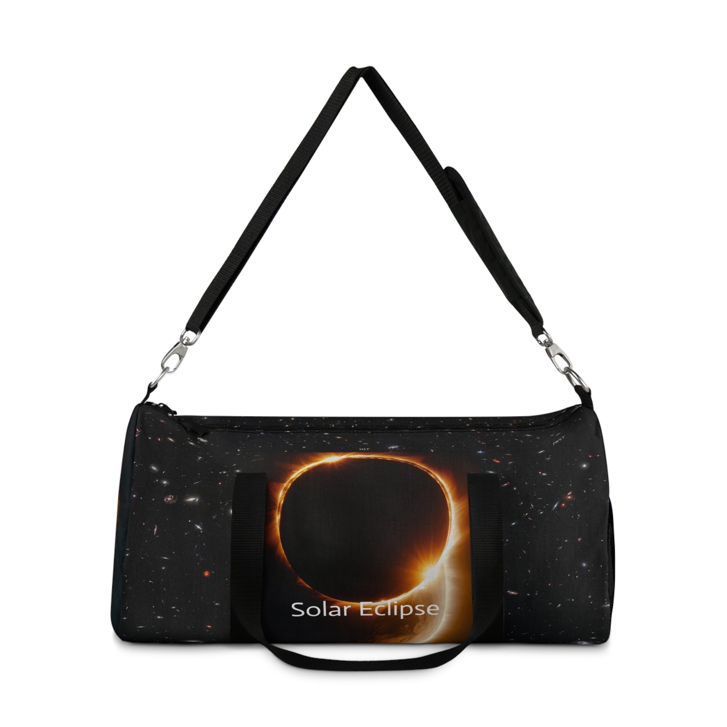 Solar Eclipse Duffel Bag: On-the-Go Style with Celestial Flair  $89.99 THIS WEEK! LIMITED QUANTITY!