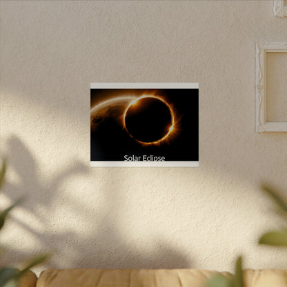 Solar Eclipse Watercolor Posters: Add Cosmic Artistry to Your Walls 54" x 36" (Horizontal) $119.99