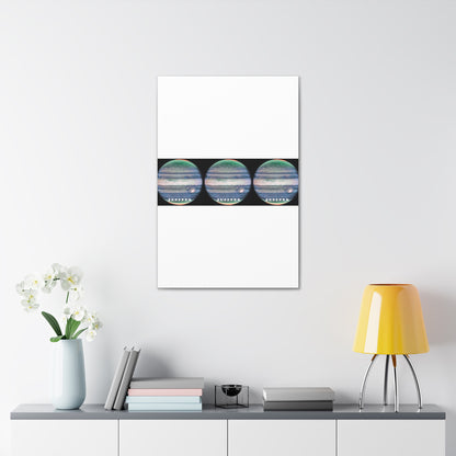 Unveiling Jupiter's Majesty: Cosmos Series Canvas Print