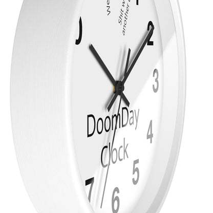 "Doomsday Countdown" Wall Clock