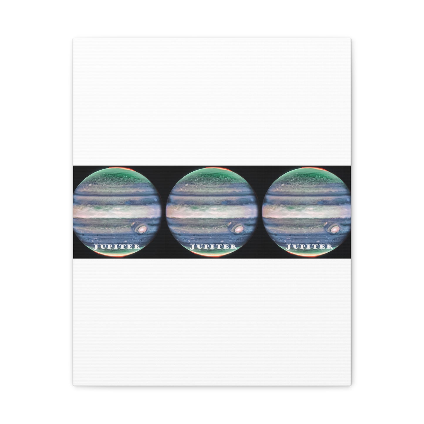 Unveiling Jupiter's Majesty: Cosmos Series Canvas Print