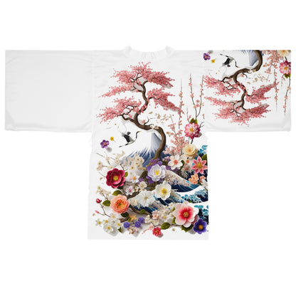 Sophisticated Cosmopolitan Series (G) Long Sleeve Kimono Robe 🌸
