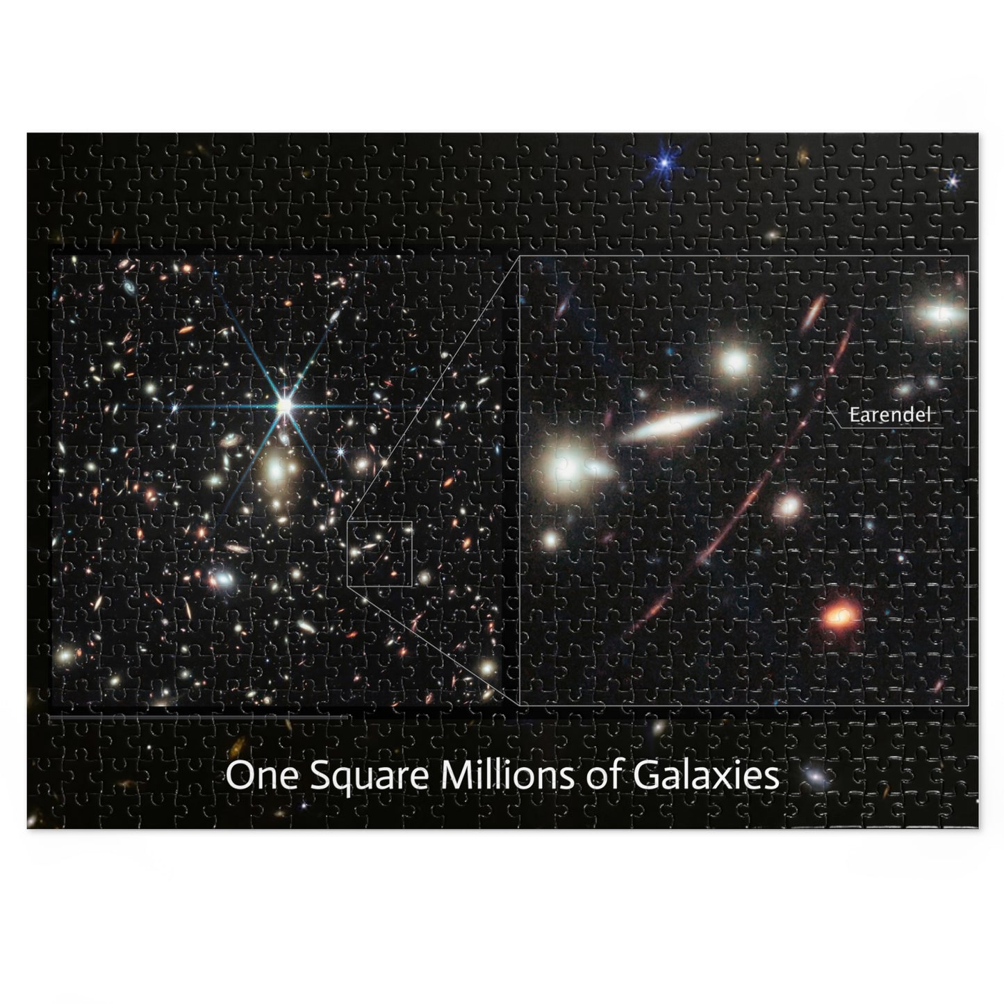 Worlds Without End! Millions of Galaxies Jigsaw Puzzle ( 500,1000-Piece)