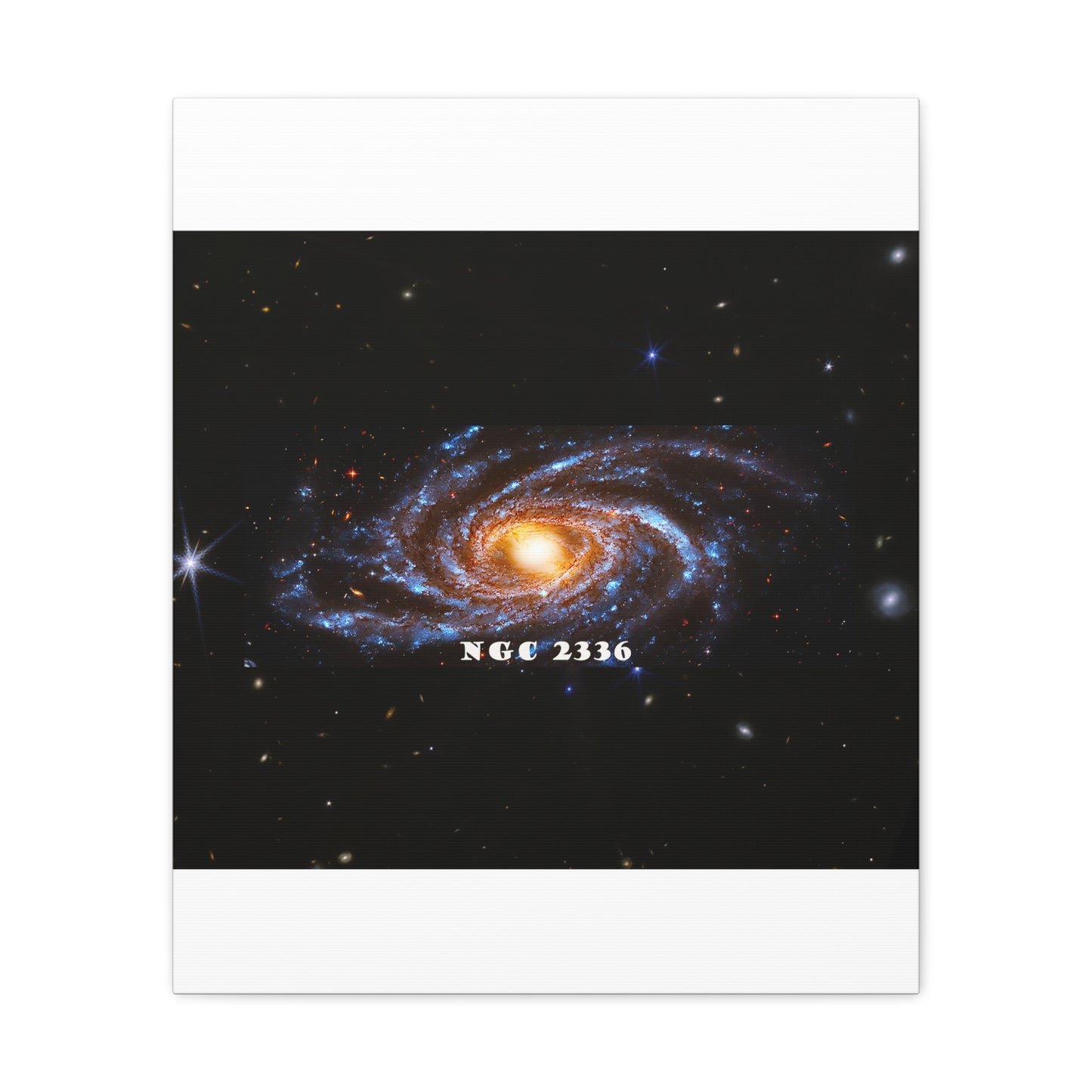 Gaze into the Galaxy: NGC2336 Cosmos Canvas Print