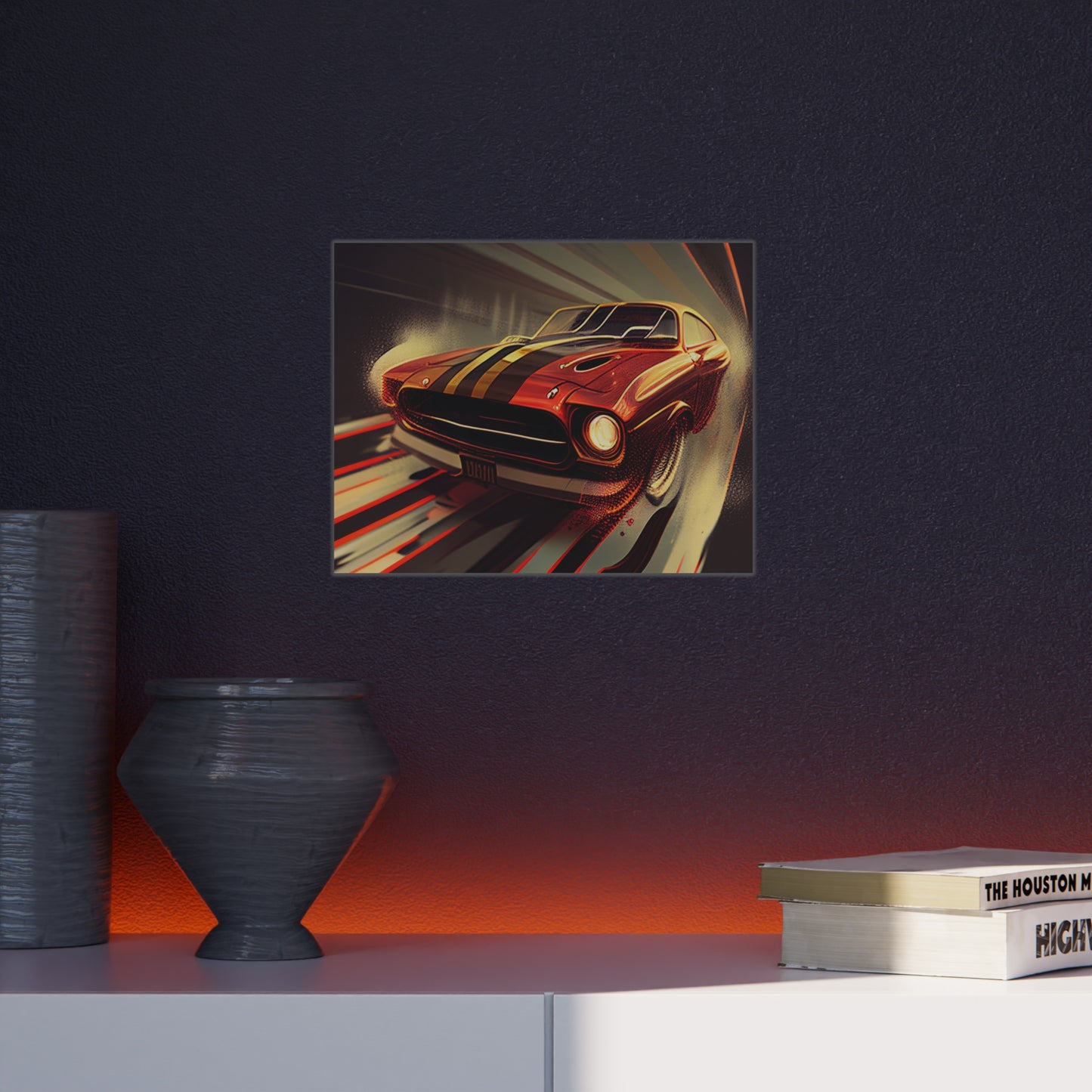 Rev Your Walls: Customizable Car Art Foam Board Prints