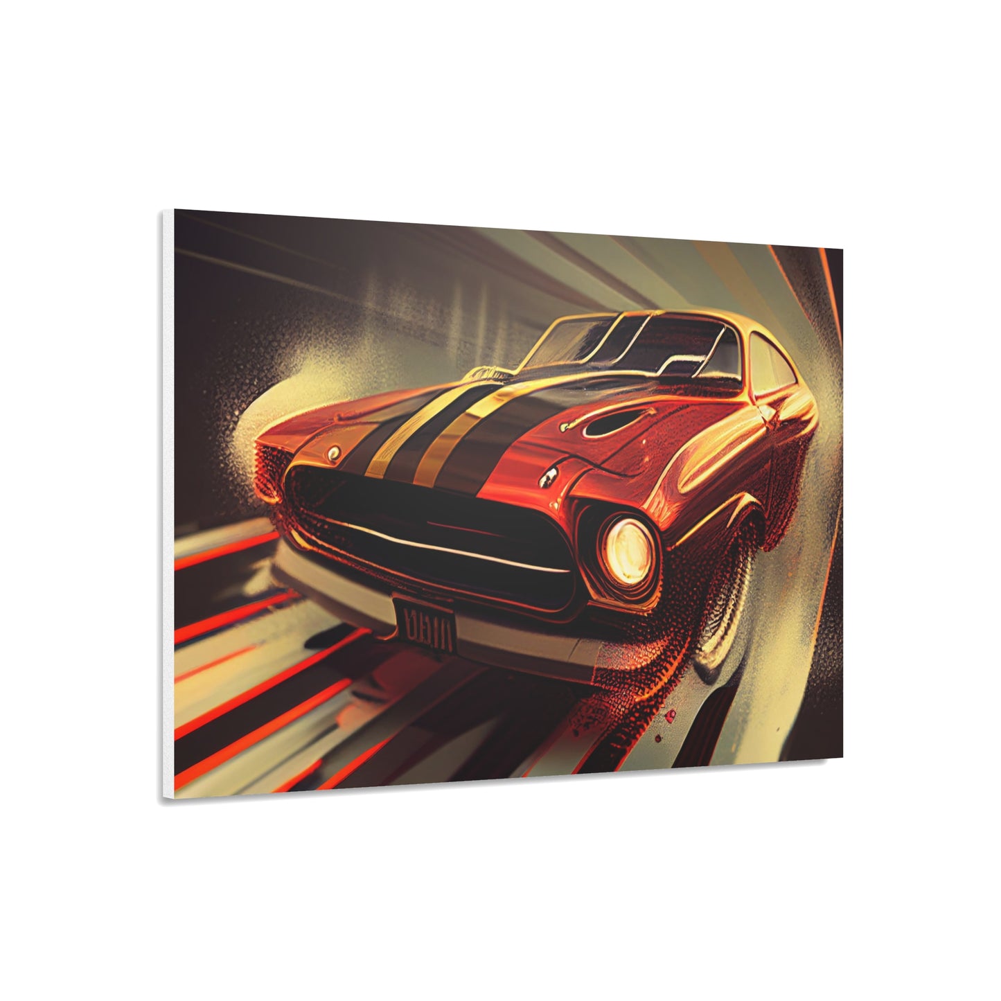 Rev Your Walls: Customizable Car Art Foam Board Prints