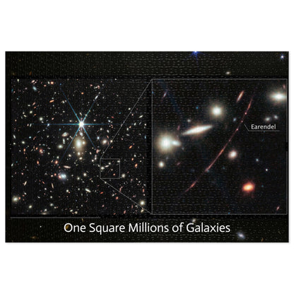 Worlds Without End! Millions of Galaxies Jigsaw Puzzle ( 500,1000-Piece)