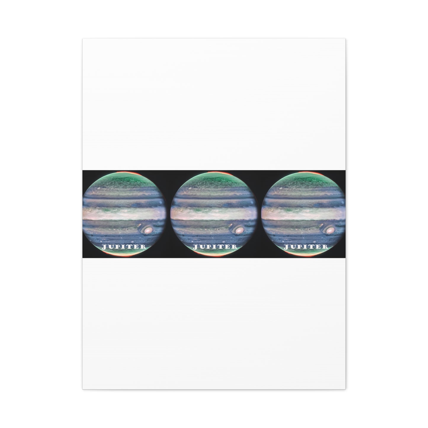 Unveiling Jupiter's Majesty: Cosmos Series Canvas Print