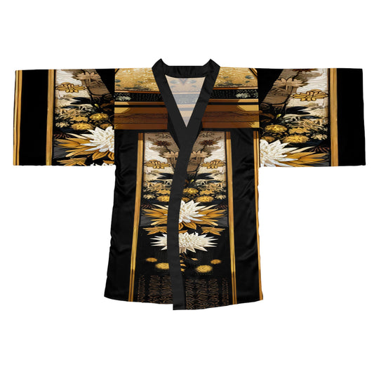 Sophisticated Cosmopolitan Series (R) Long Sleeve Kimono Robe 🌸