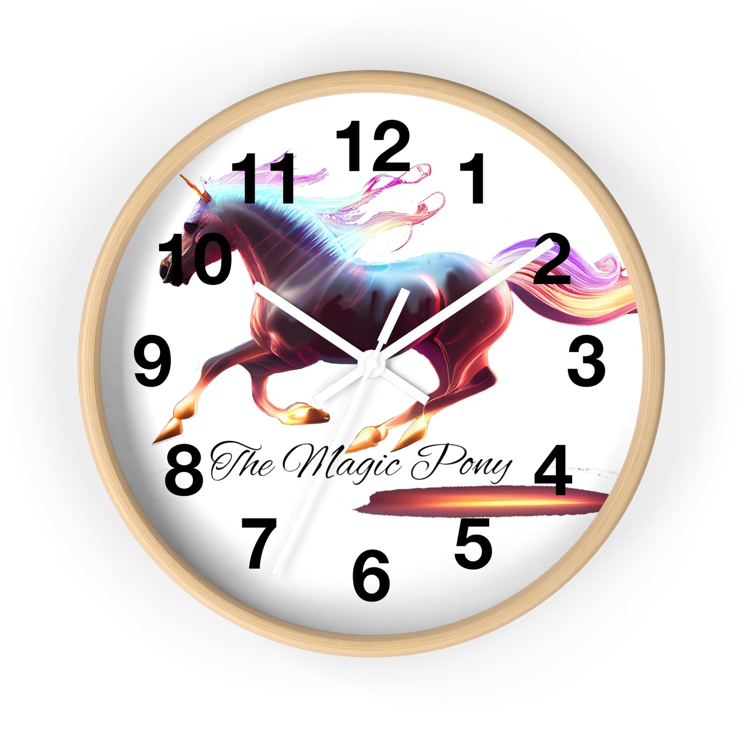 The Magic Pony  Clock Wall Clock Home Use!!