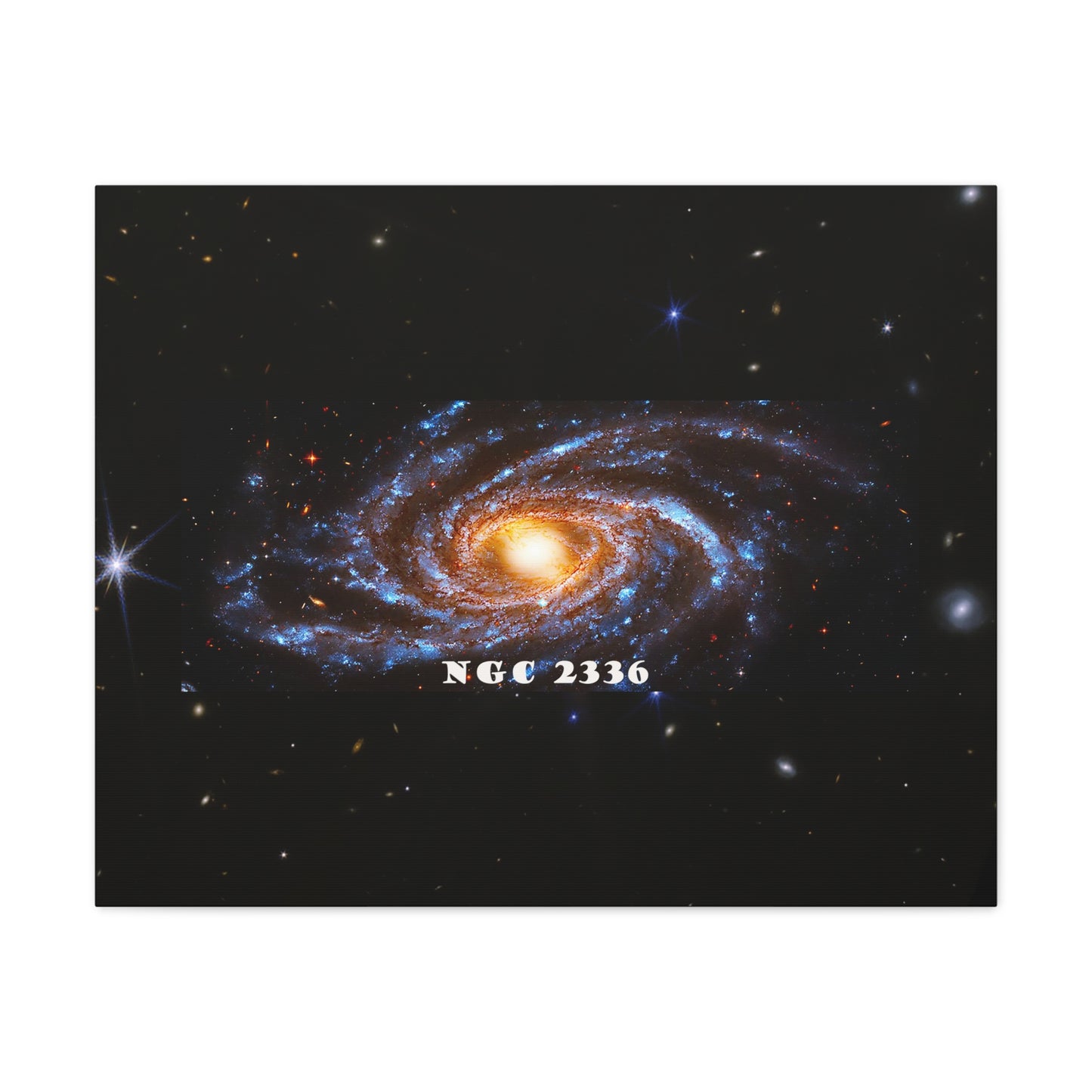 Gaze into the Galaxy: NGC2336 Cosmos Canvas Print