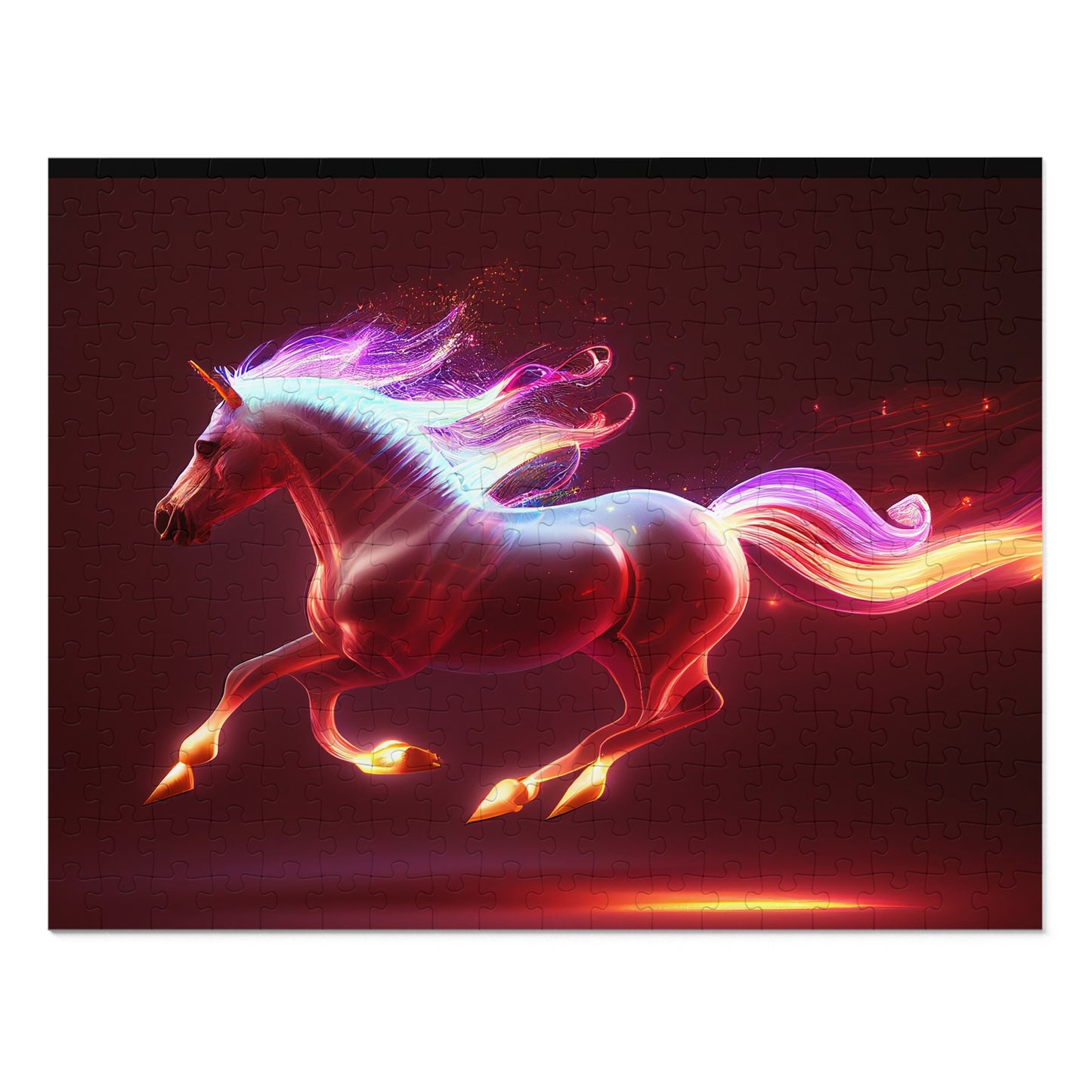 "The Magic Pony" Puzzle: Whimsical Challenge, Vibrant Art  (500,1000-Piece)