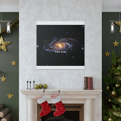 Gaze into the Galaxy: NGC2336 Cosmos Canvas Print