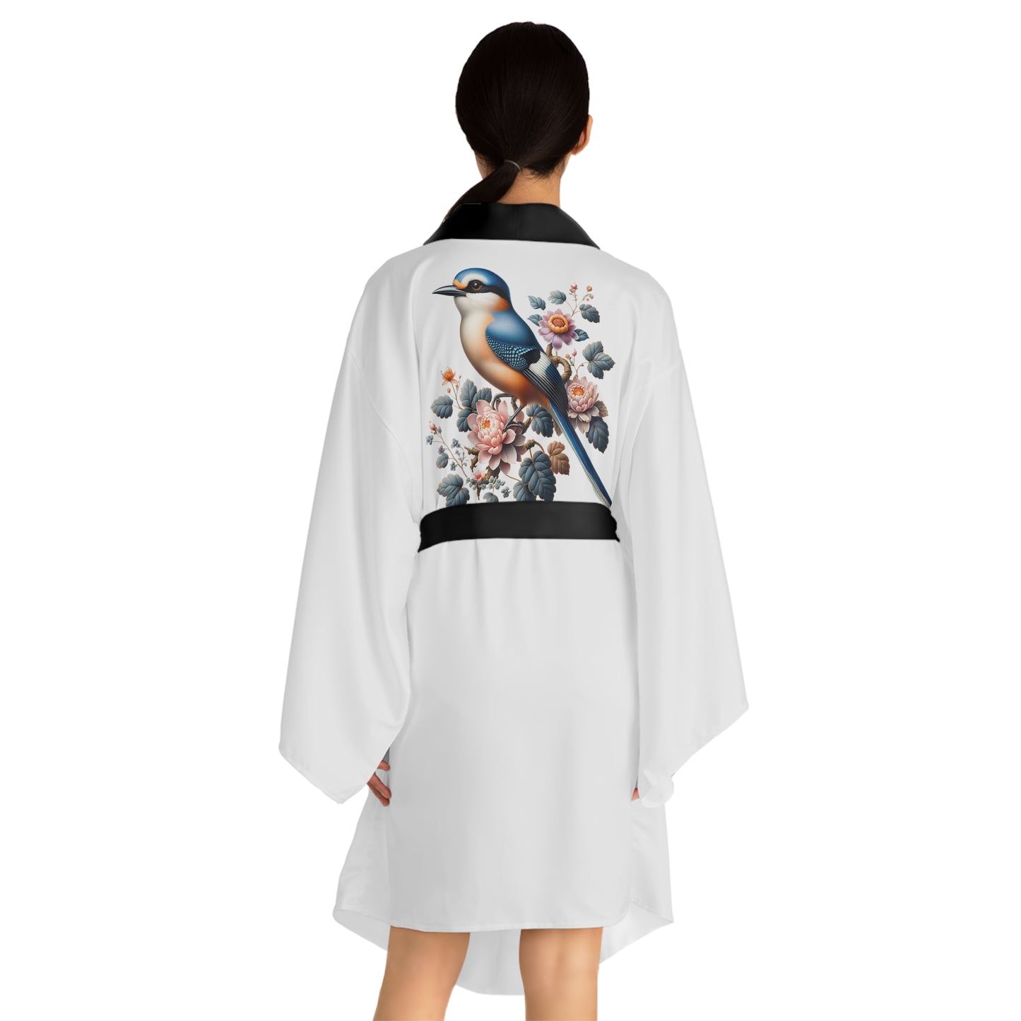 Sophisticated Cosmopolitan Series (L) Long Sleeve Kimono Robe 🌸