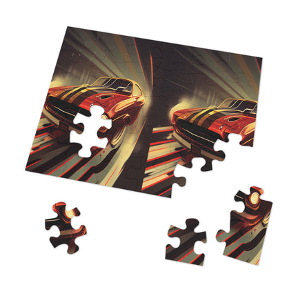 Almost Mustang '69 Jigsaw Puzzle: Classic Car Edition