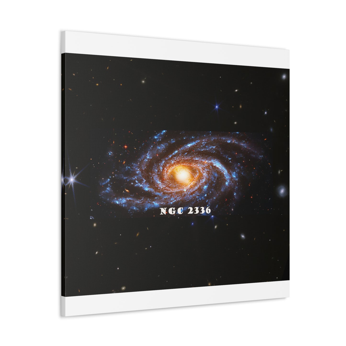 Gaze into the Galaxy: NGC2336 Cosmos Canvas Print