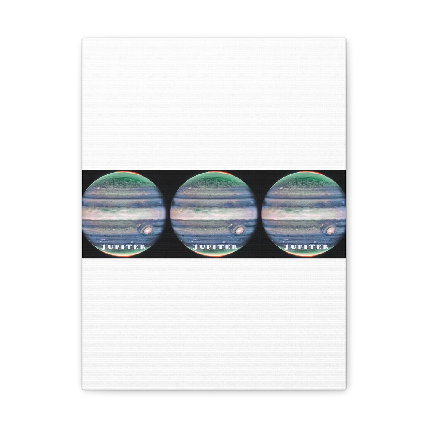 Unveiling Jupiter's Majesty: Cosmos Series Canvas Print