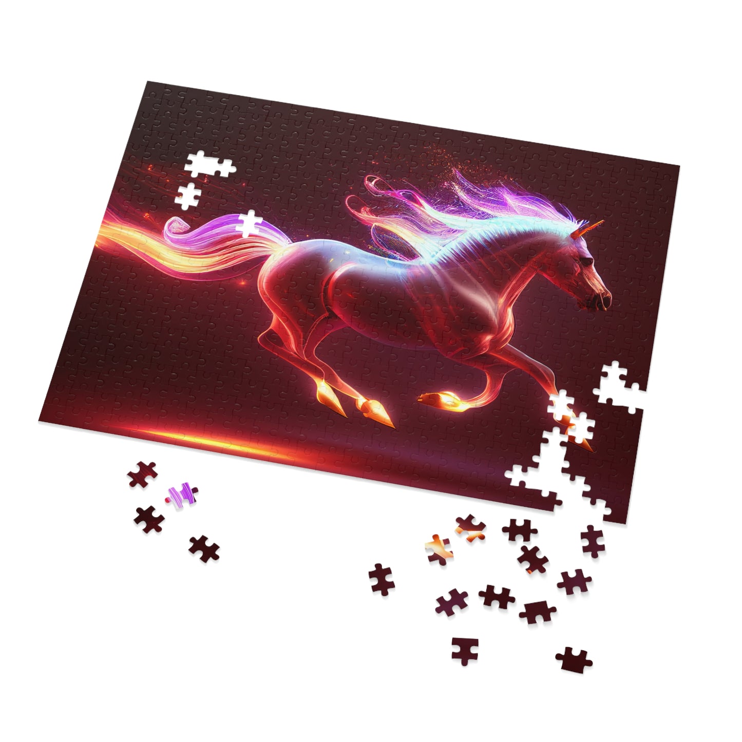 "The Magic Pony" Jigsaw Puzzle: Capture the Magic, Piece by Piece  (500,1000-Piece)
