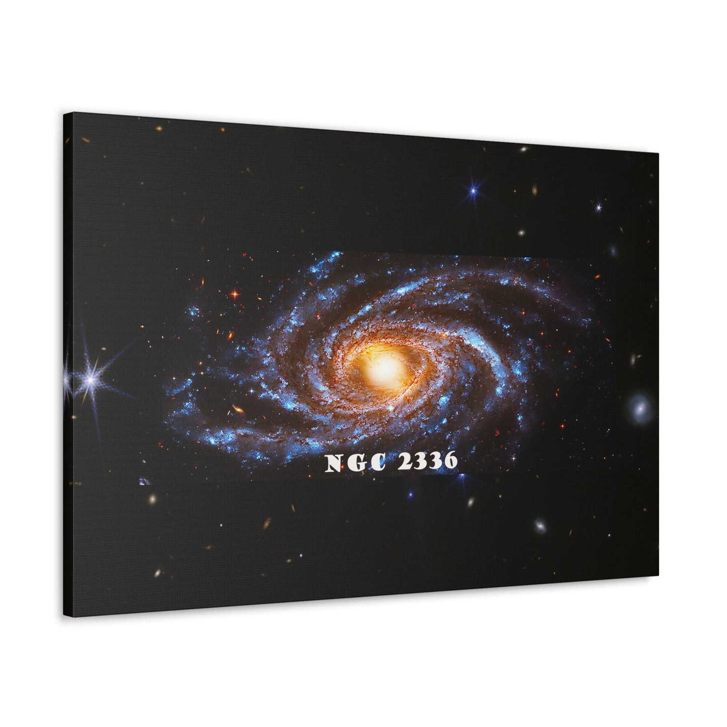 Gaze into the Galaxy: NGC2336 Cosmos Canvas Print