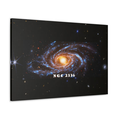 Gaze into the Galaxy: NGC2336 Cosmos Canvas Print