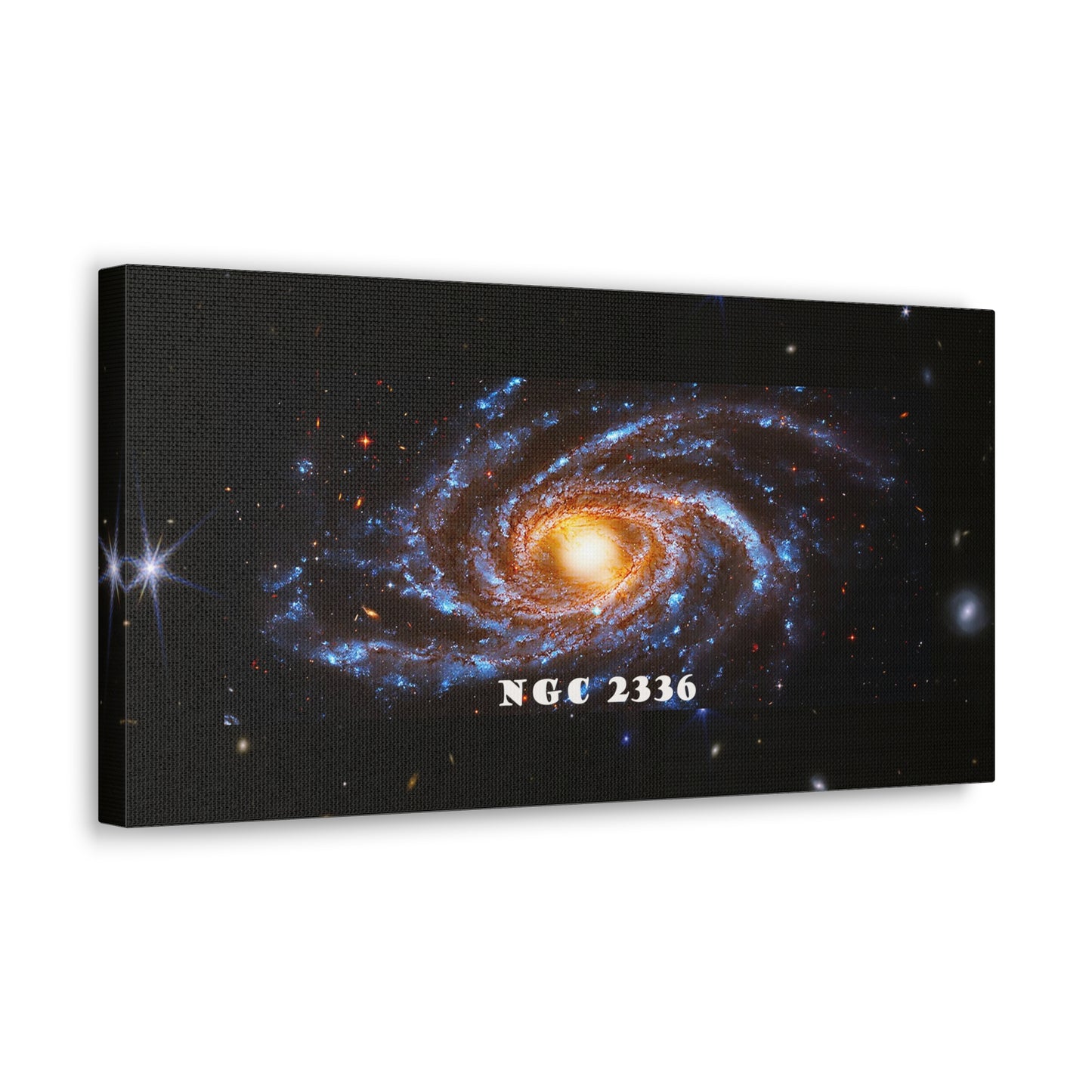 Gaze into the Galaxy: NGC2336 Cosmos Canvas Print