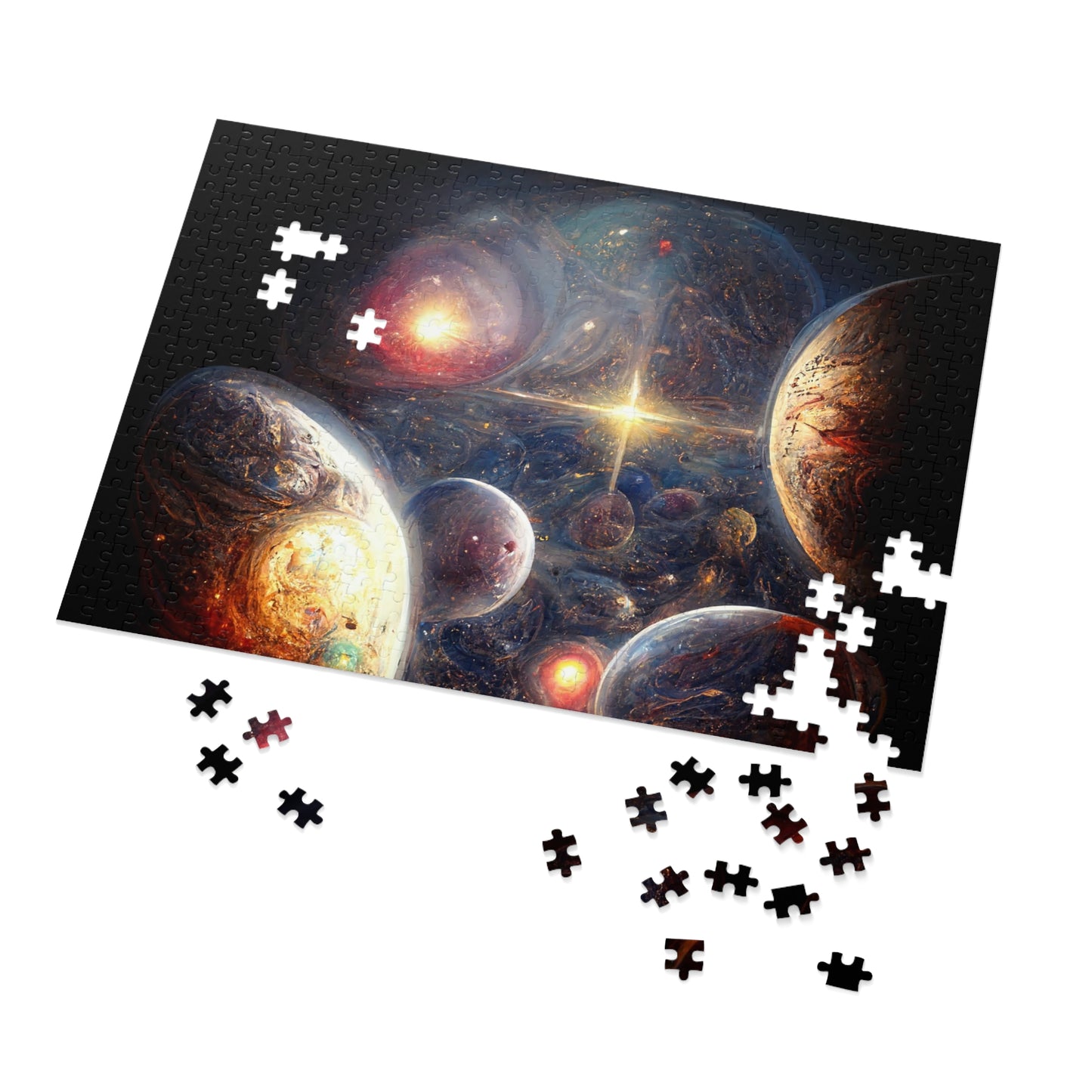 Cosmos Series 27 Worlds Jigsaw Puzzle (252, 500,1000-Piece)