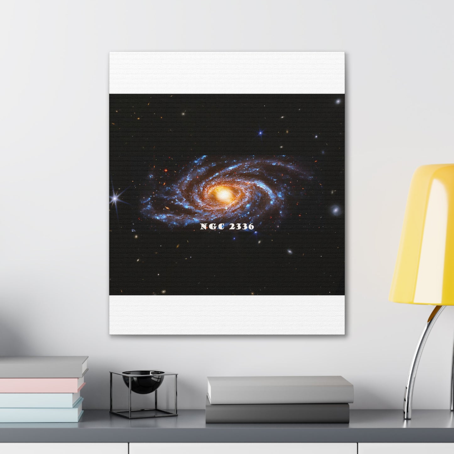 Gaze into the Galaxy: NGC2336 Cosmos Canvas Print