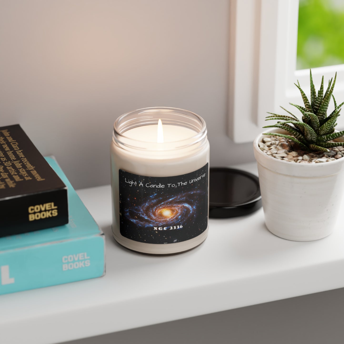 Cosmos Series 14 NGC2336-galaxy Scented Soy Candle, 9oz