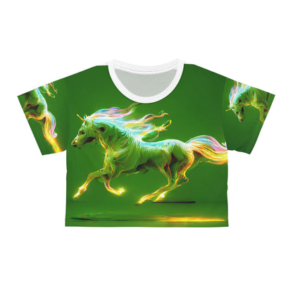 Embrace Your Magical Style: "The Magic Pony" Crop Top