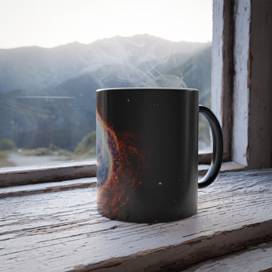 Cosmos Series 20 SPACE AMEBOA  Coffee  Mug 11oz  "Unlock the Cosmos with Every Pour! Experience Galactic Wonders as Hot Java Awakens the Cosmos Series  Mugs!""