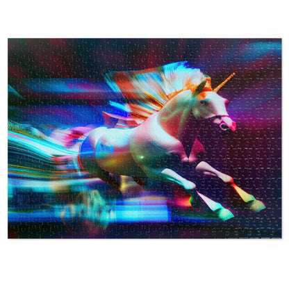 Embrace the Magic: "The Magic Pony" Unicorn Jigsaw Puzzle (500,1000-Piece) Right