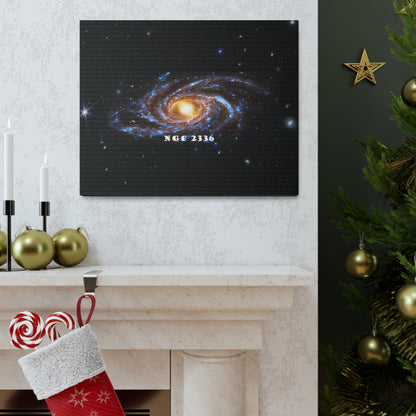 Gaze into the Galaxy: NGC2336 Cosmos Canvas Print