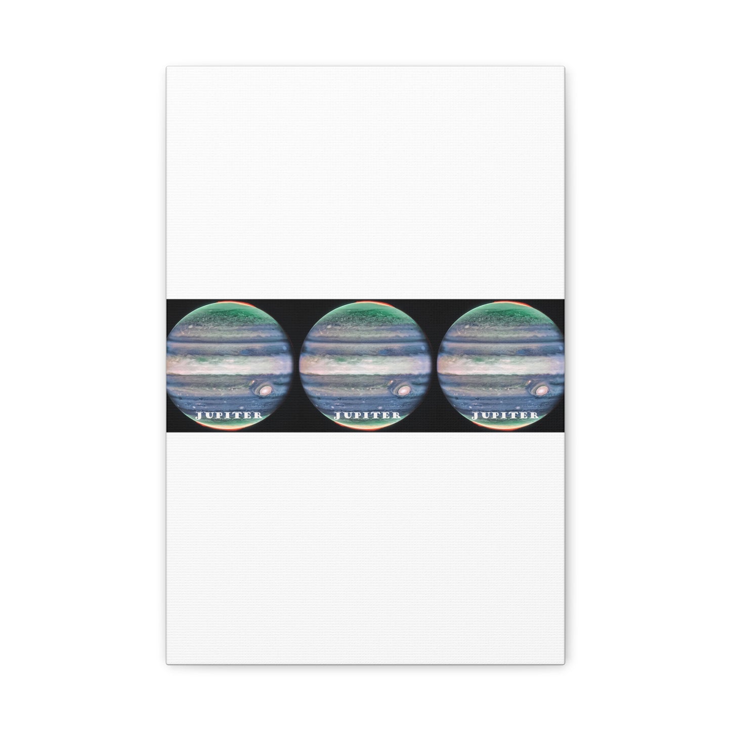 Unveiling Jupiter's Majesty: Cosmos Series Canvas Print