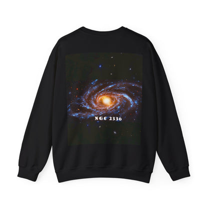 Cosmos Series 14 NGC2336-galaxy Unisex Heavy Blend™ Crewneck Sweatshirt