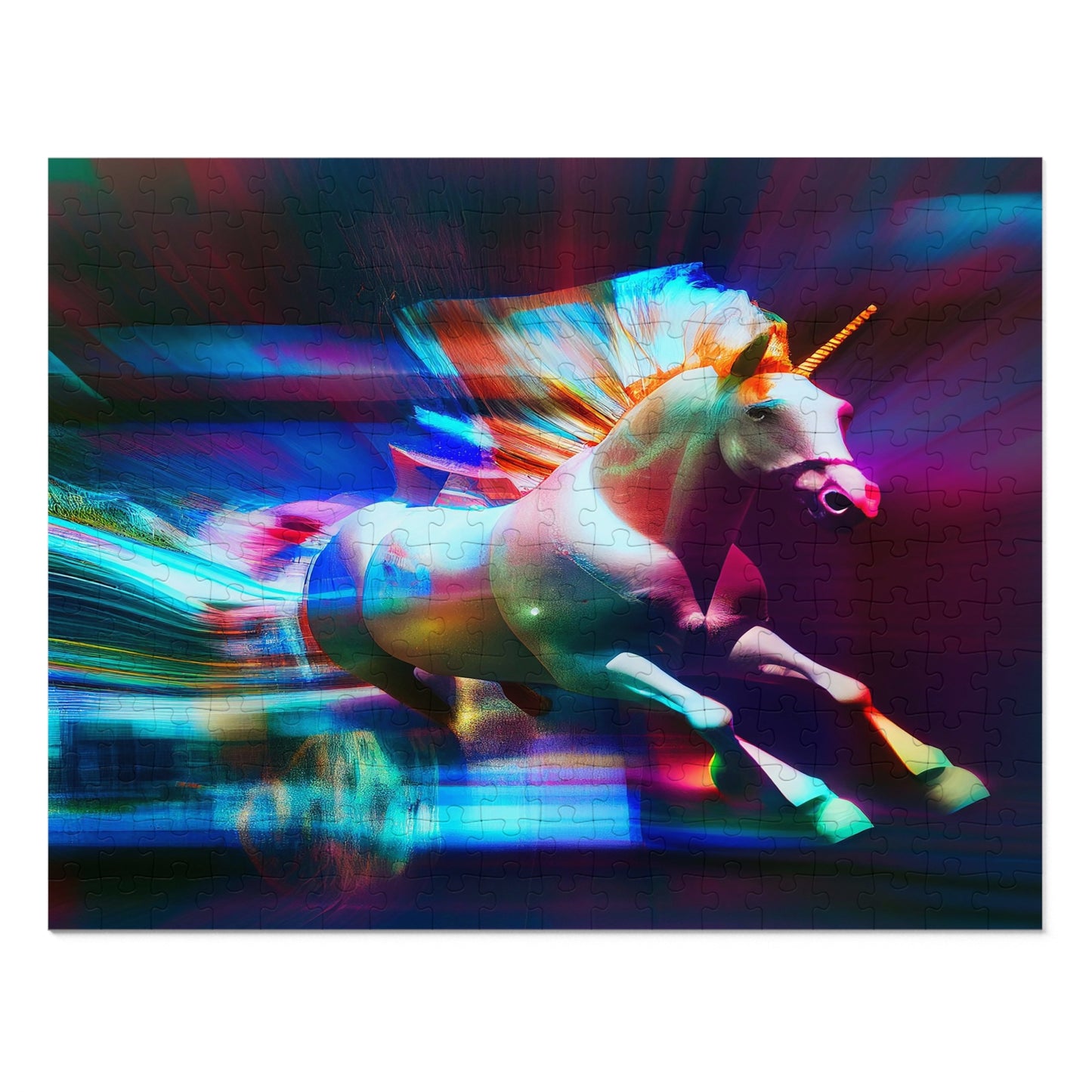 Embrace the Magic: "The Magic Pony" Unicorn Jigsaw Puzzle (500,1000-Piece) Right