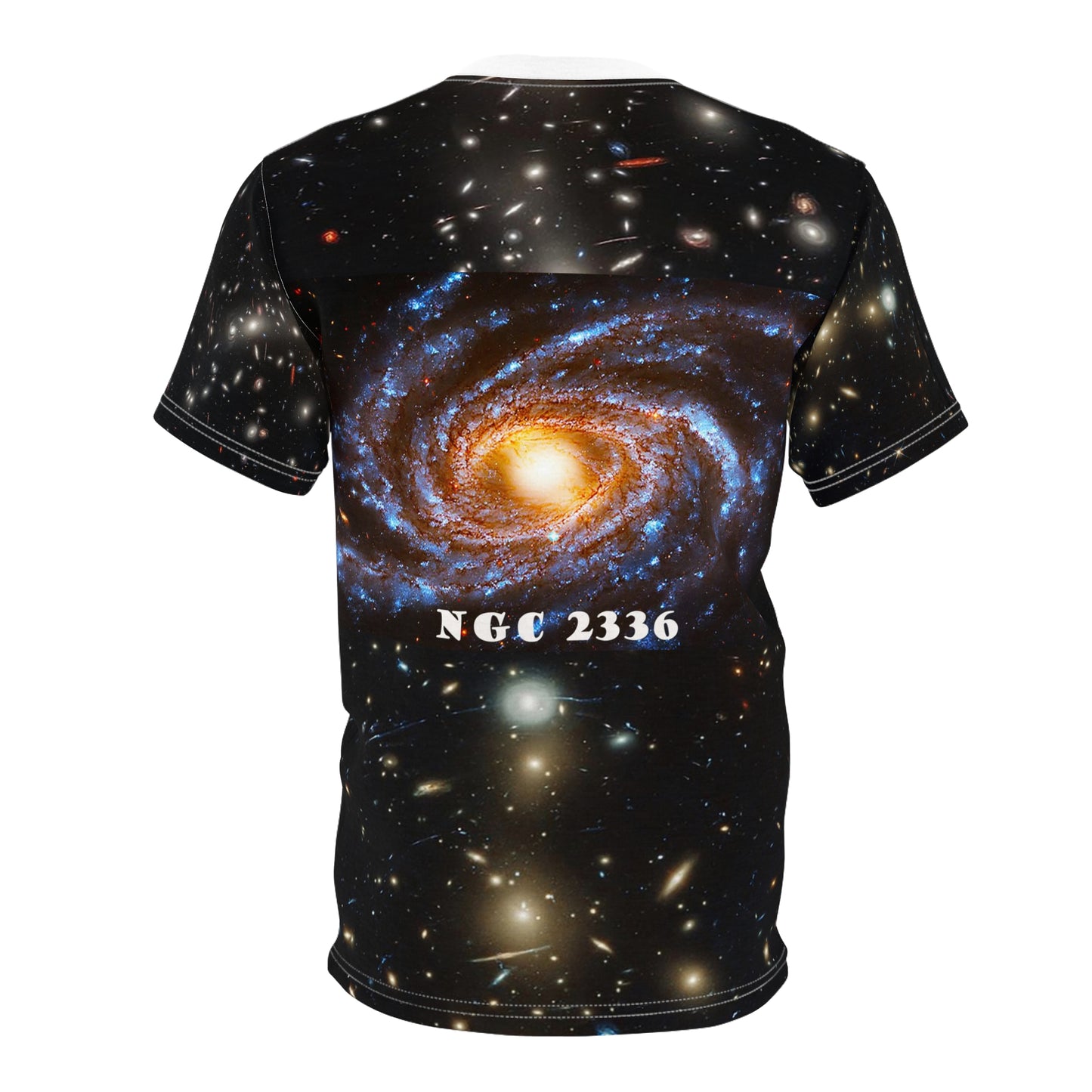 Cosmos Series 14 NGC2336-galaxy Unisex Cut & Sew Tee (AOP)