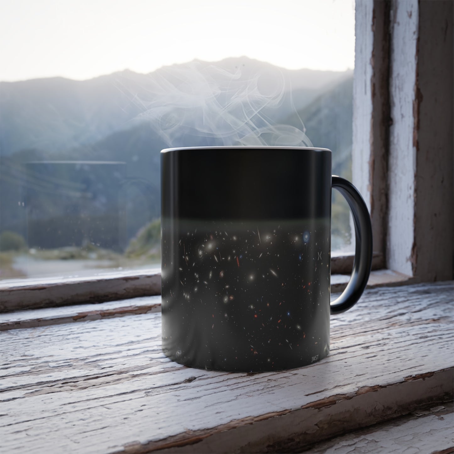 Magical Mug: Cosmos 9 Reveals the Universe with Heat 11oz