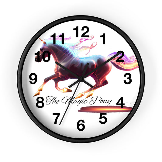 The Magic Pony  Clock Wall Clock Home Use!!