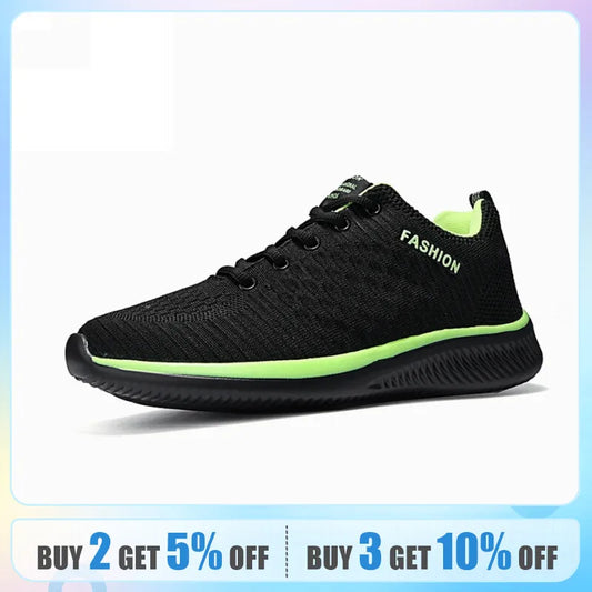 Unisex Knit Running Shoes - Breathable, Lightweight Fashion Sneakers for Men and Women