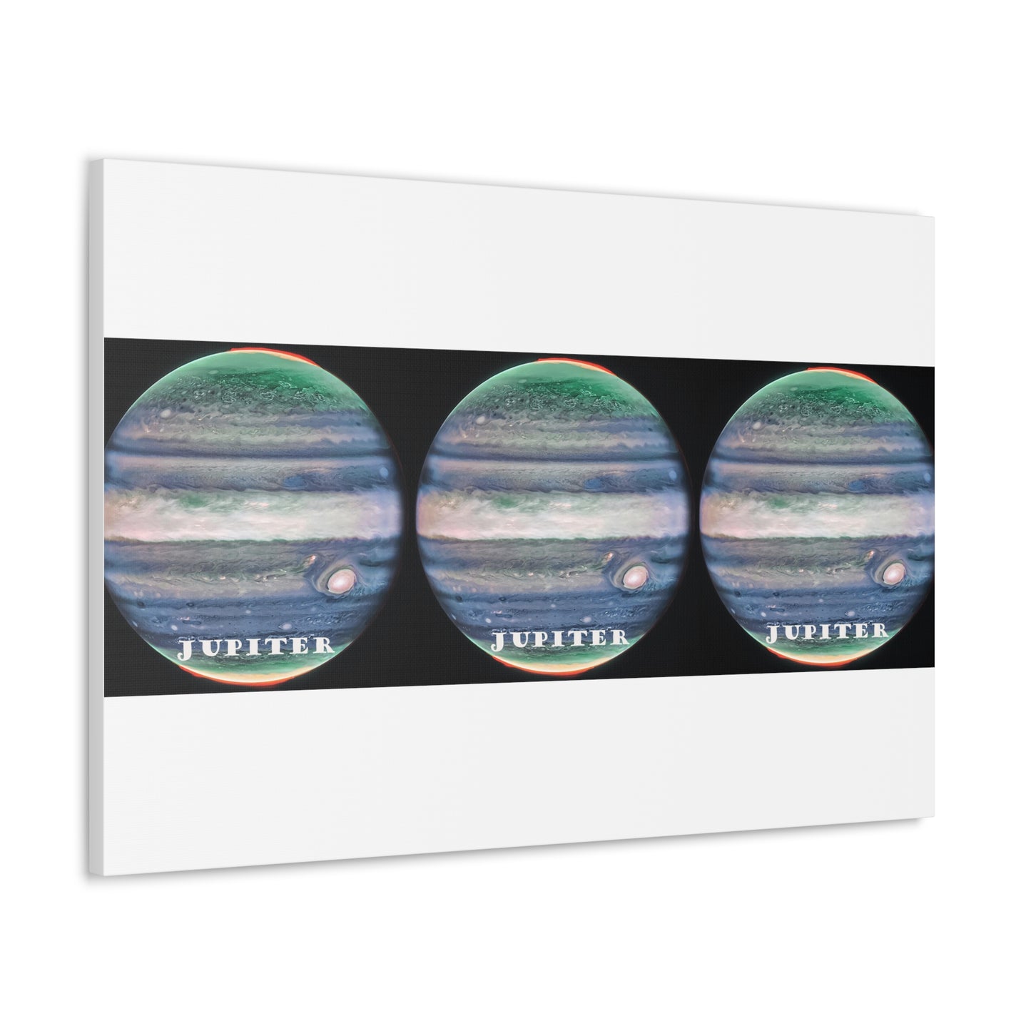 Unveiling Jupiter's Majesty: Cosmos Series Canvas Print