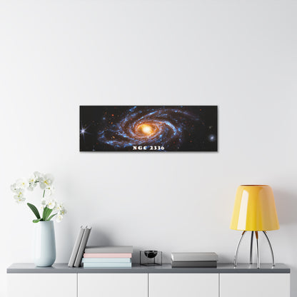 Gaze into the Galaxy: NGC2336 Cosmos Canvas Print